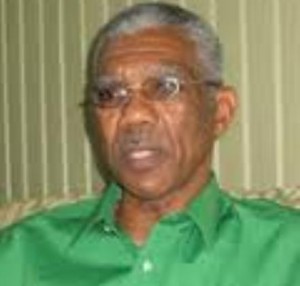 Leader of the APNU, David Granger. 