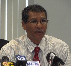 Chief Executive Officer [CEO) of the Guyana Bank for Trade and Industry (GBTI), John Tracey. [iNews' Photo]
