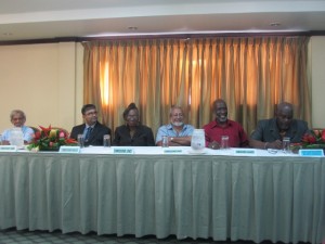 GECOM Commissioners. [iNews' Photo]