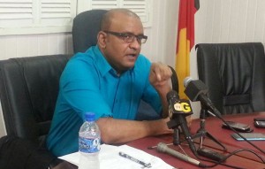 Opposition Leader, Bharrat Jagdeo 