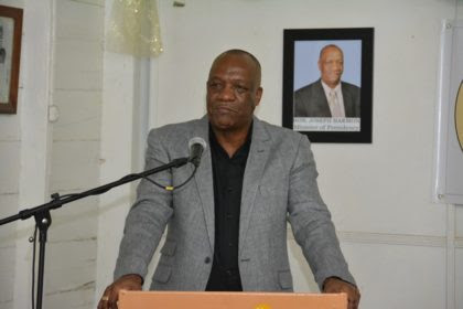 Minister of State, Mr. Joseph Harmon.