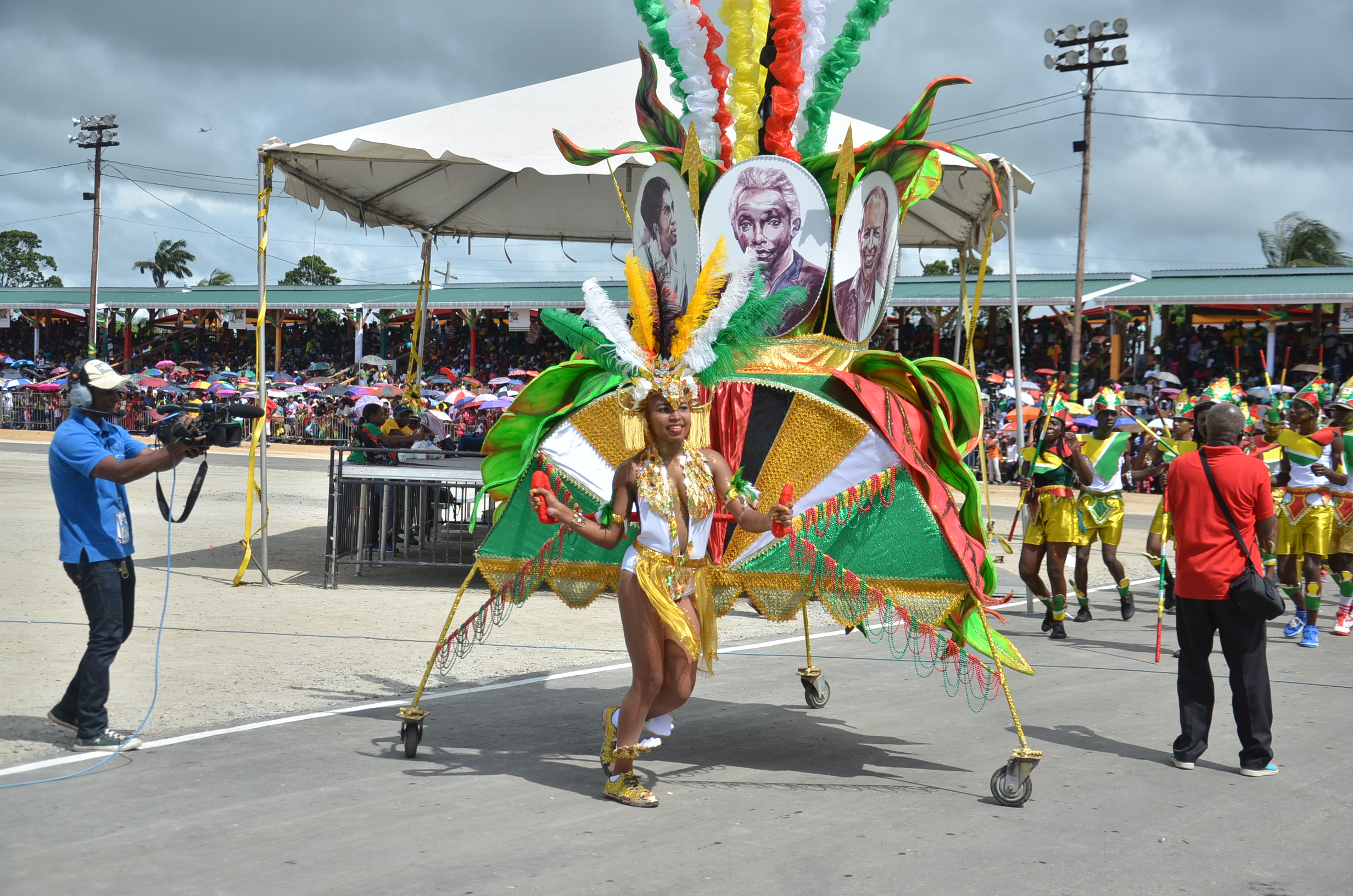 Scenes From Independence Day Float Parade - INews Guyana