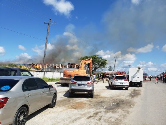 BREAKING: North Ruimveldt Multilateral School On Fire - INews Guyana