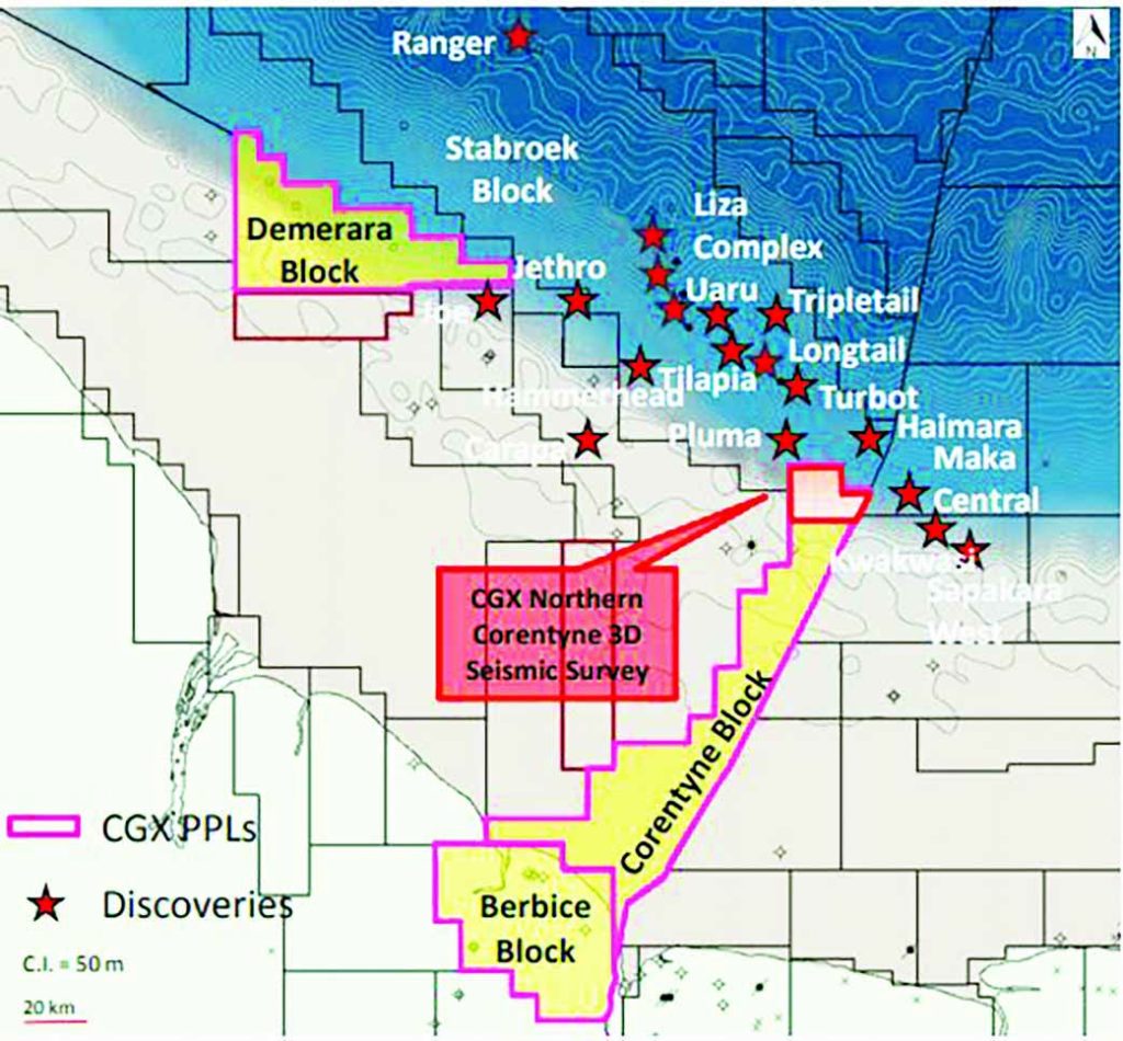 CGX, Frontera Find Oil In Corentyne Block Wei-1 Bypass Well - INews Guyana