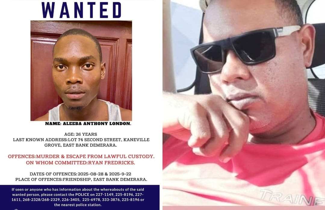Murder suspect escapes lawful custody – Police - INews Guyana