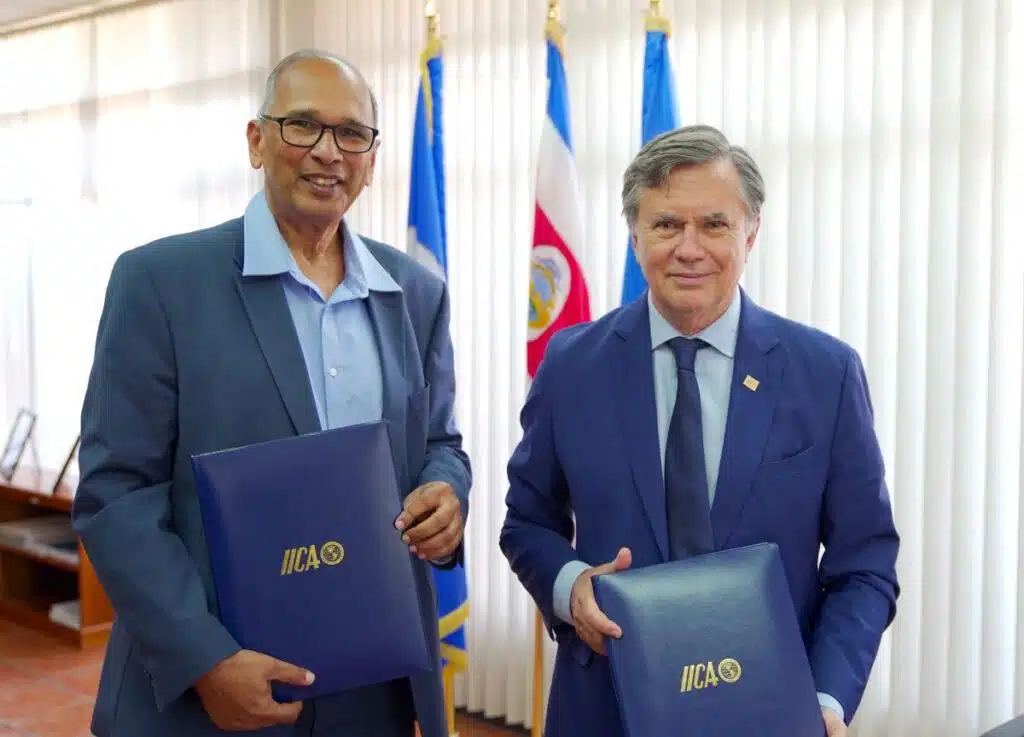 Guyana’s Muhammad Ibrahim succeeds Manuel Otero as Director General of IICA with mission of strengthening agriculture in the Americas