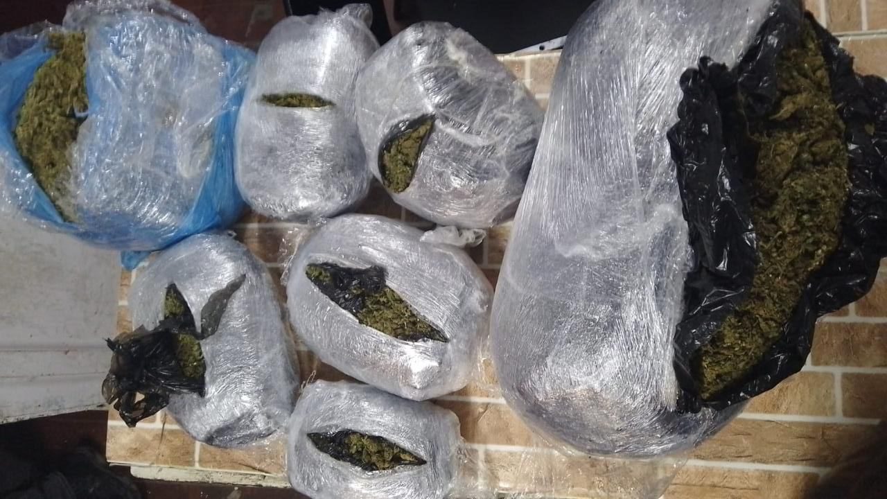 Over 24lbs of ganja found in boat at Cumberland Koker; 2 arrested
