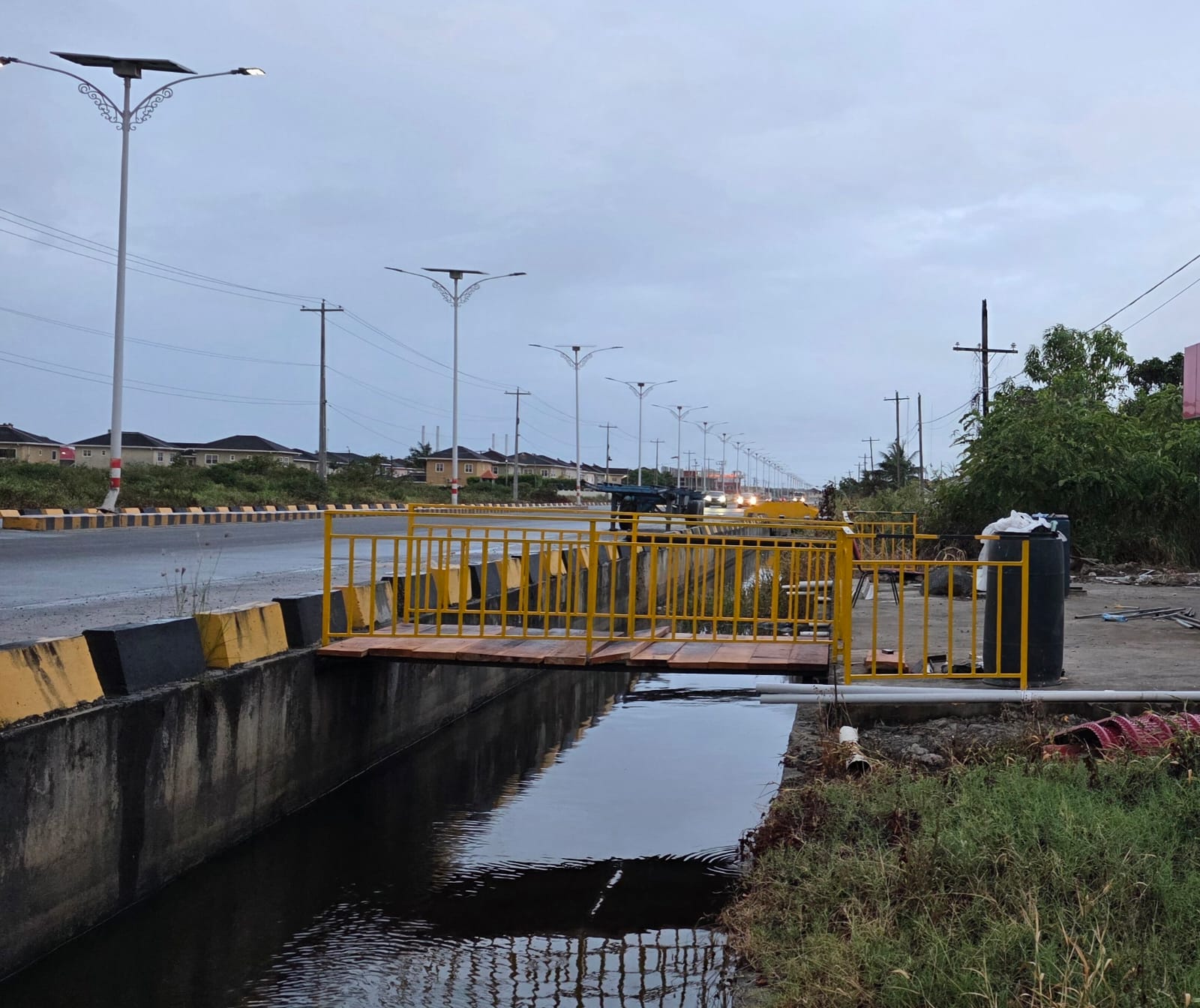 Housing Ministry demolishes unlawful bridge at Eccles