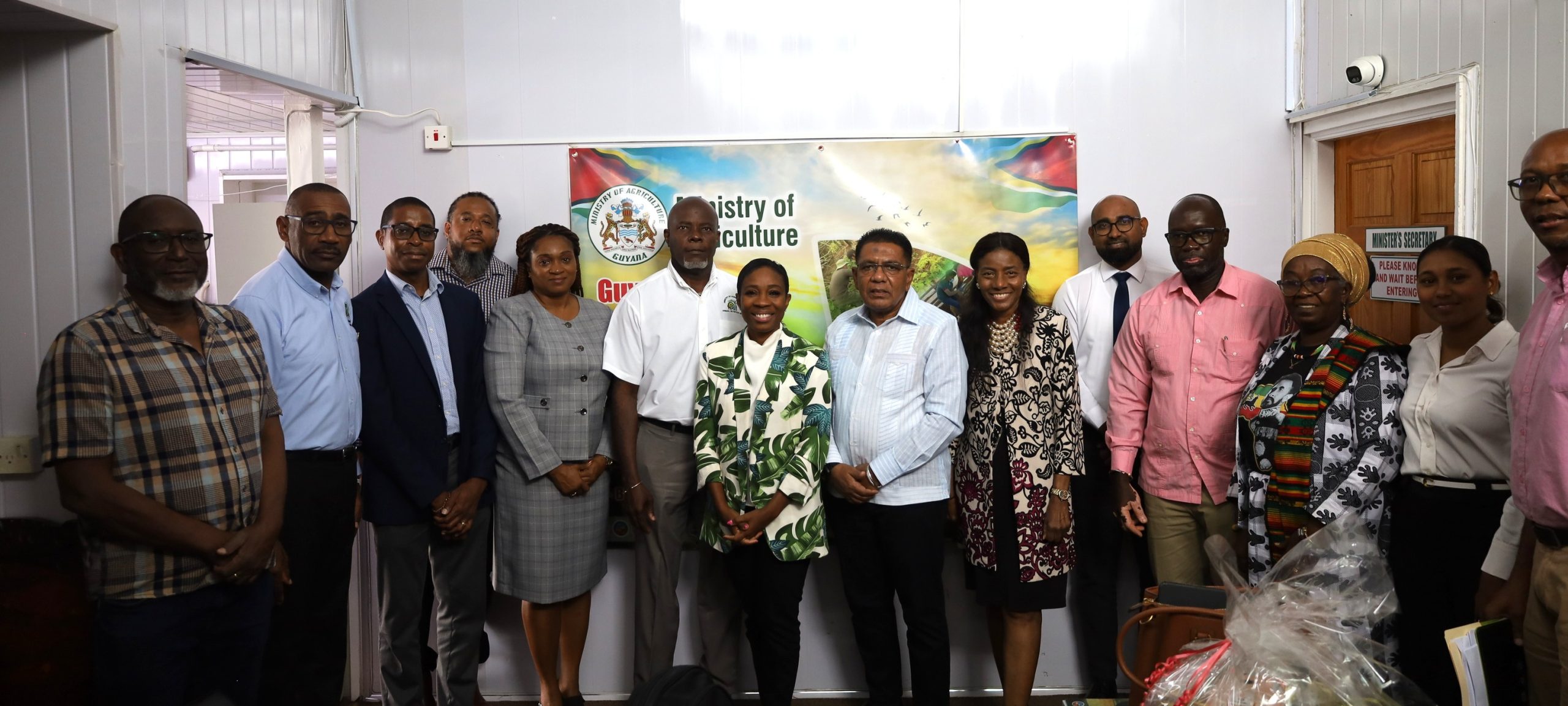 Barbados’ Agri Minister in Guyana for talks on regional collaboration