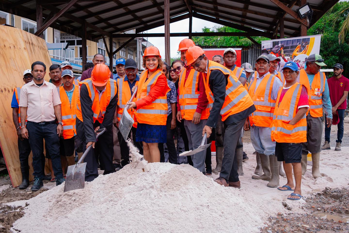 Sod turned for new M Eccles/Ramsburg NDC office – INews Guyana