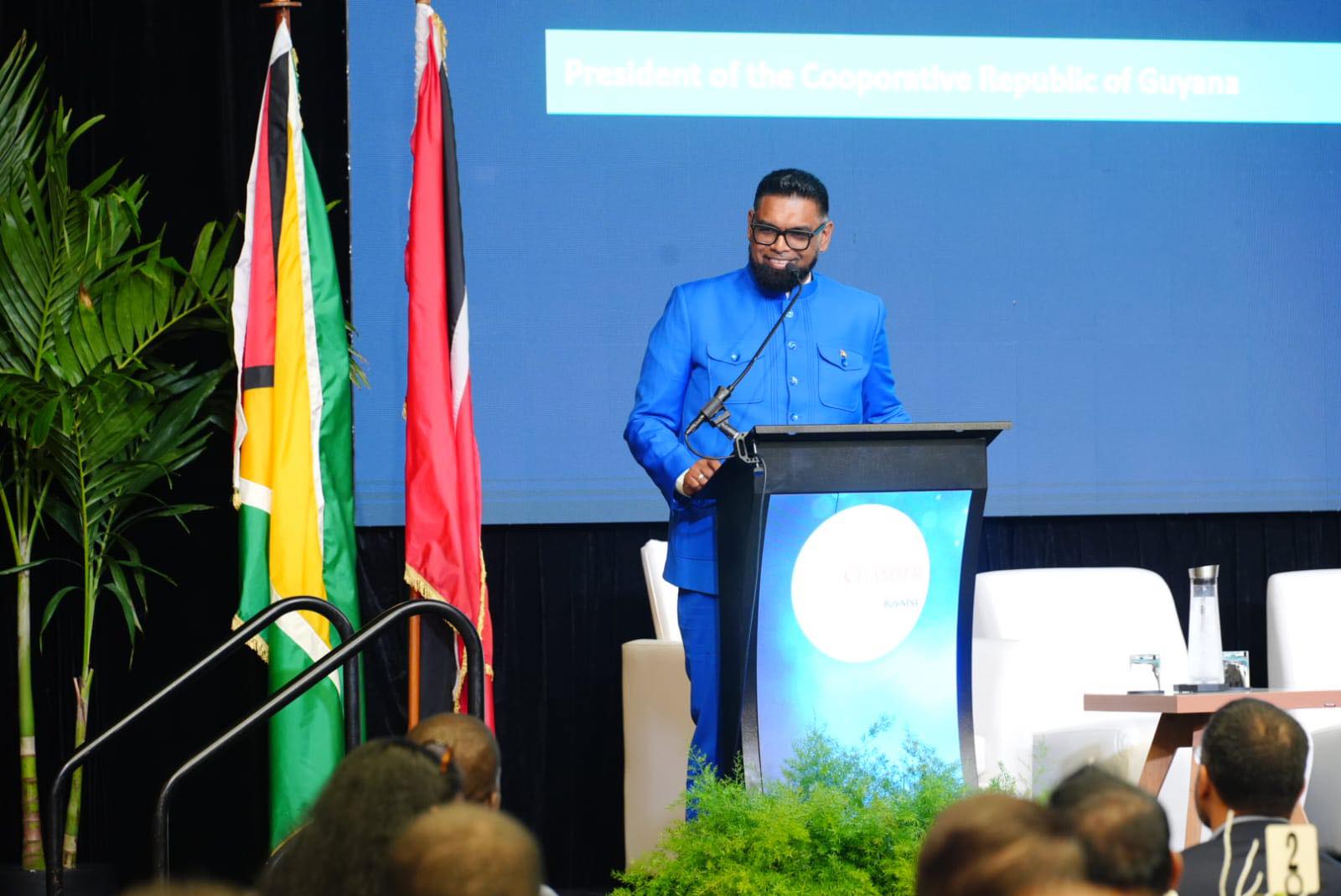 Pres. Ali urges TT private sector to partner with Guyanese as gas projects to create opportunities