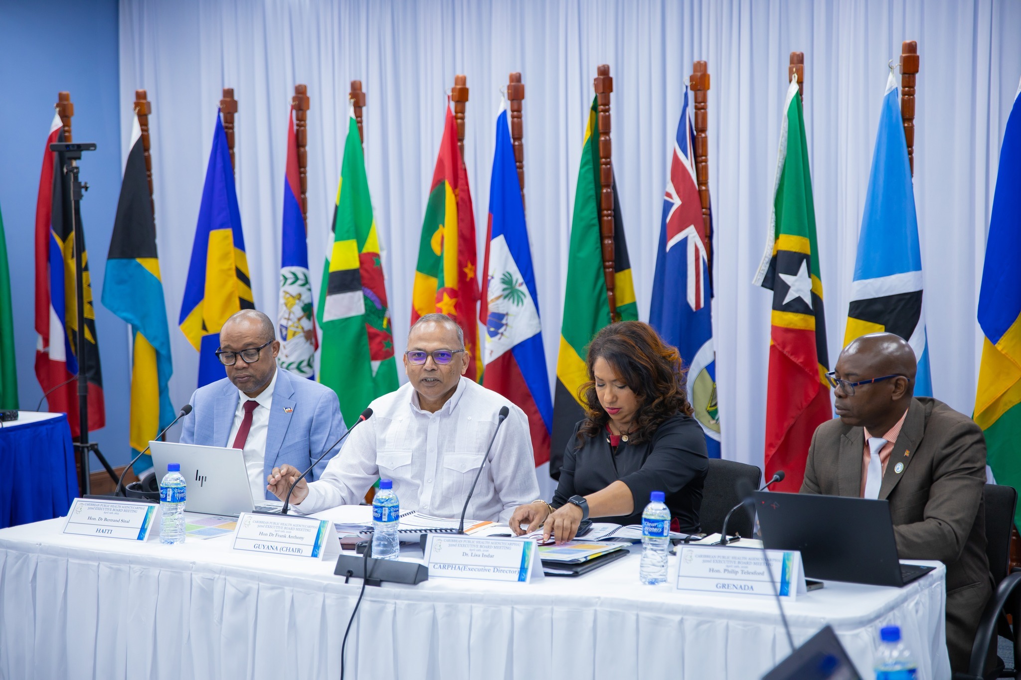 CARPHA’s high-level Executive Board meeting hosted in Guyana