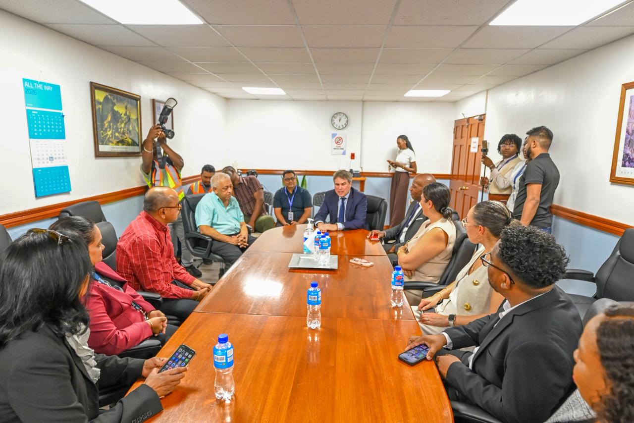 IDB-Invest team wraps up successful two-day visit to Guyana