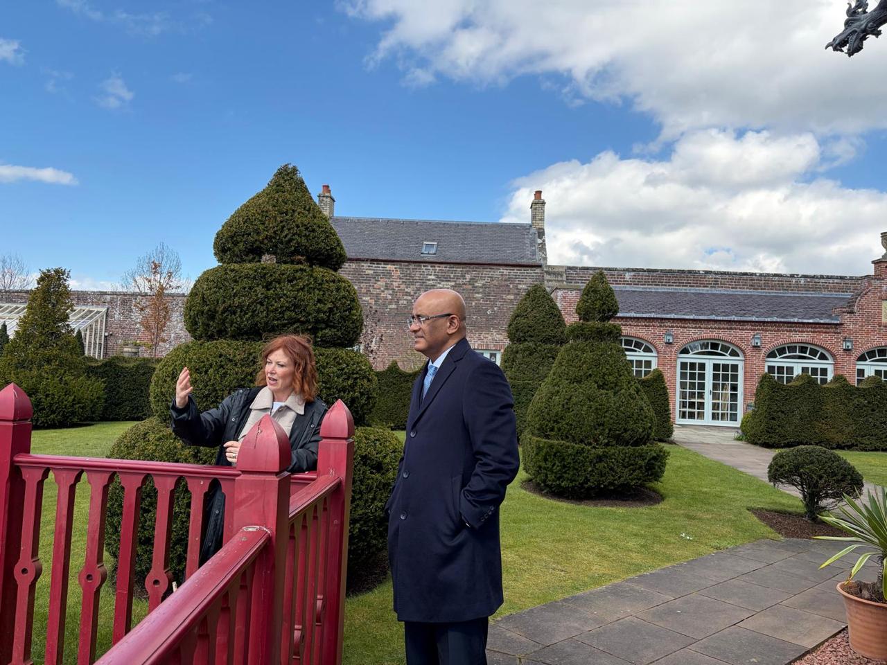 Jagdeo engages with The King’s Foundation on skills, sustainable development & delivery