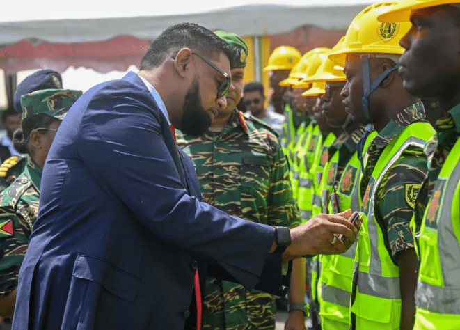 ‘You went to Jamaica as soldiers, returned as heroes’ – Pres. Ali honours GDF for courage and service