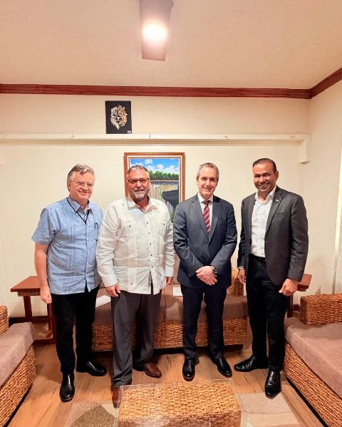 Guyana, Canada hold bilateral talks