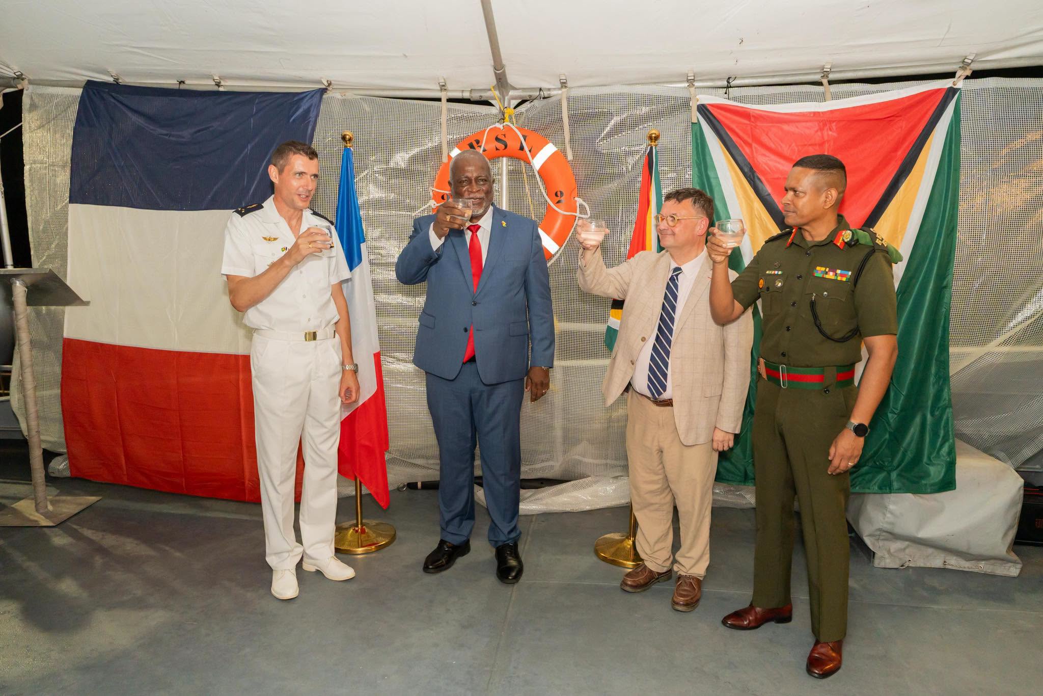 PM lauds enduring Guyana-France friendship at Diamond Jubilee reception