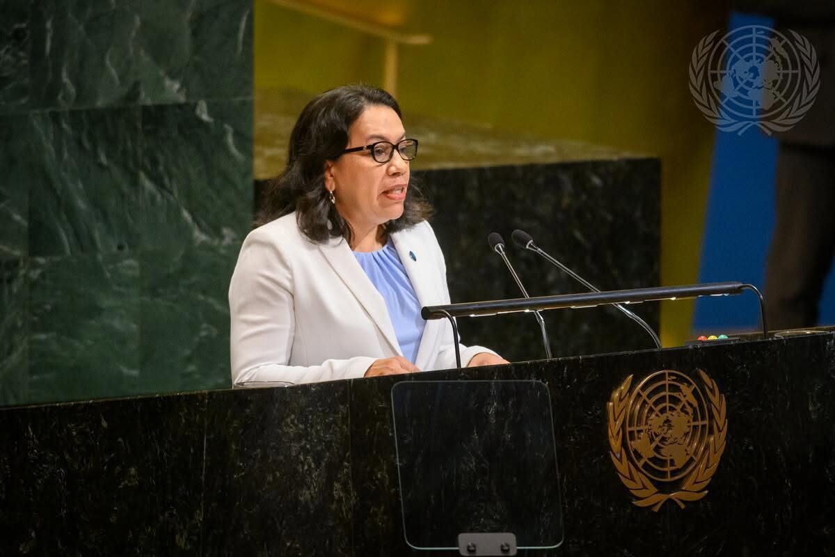 Ambassador Rodrigues-Birkett makes case for first C’bean woman UN Secretary-General