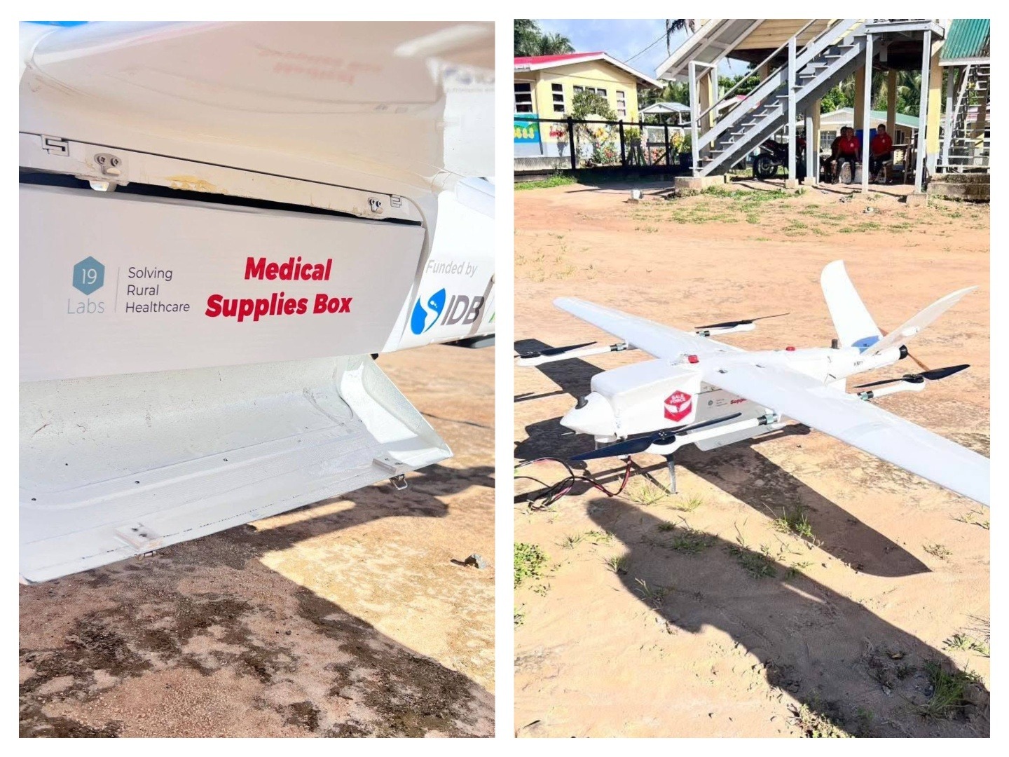 MOH utilises drone technology to deliver medical supplies to Moraikobai Health Centre