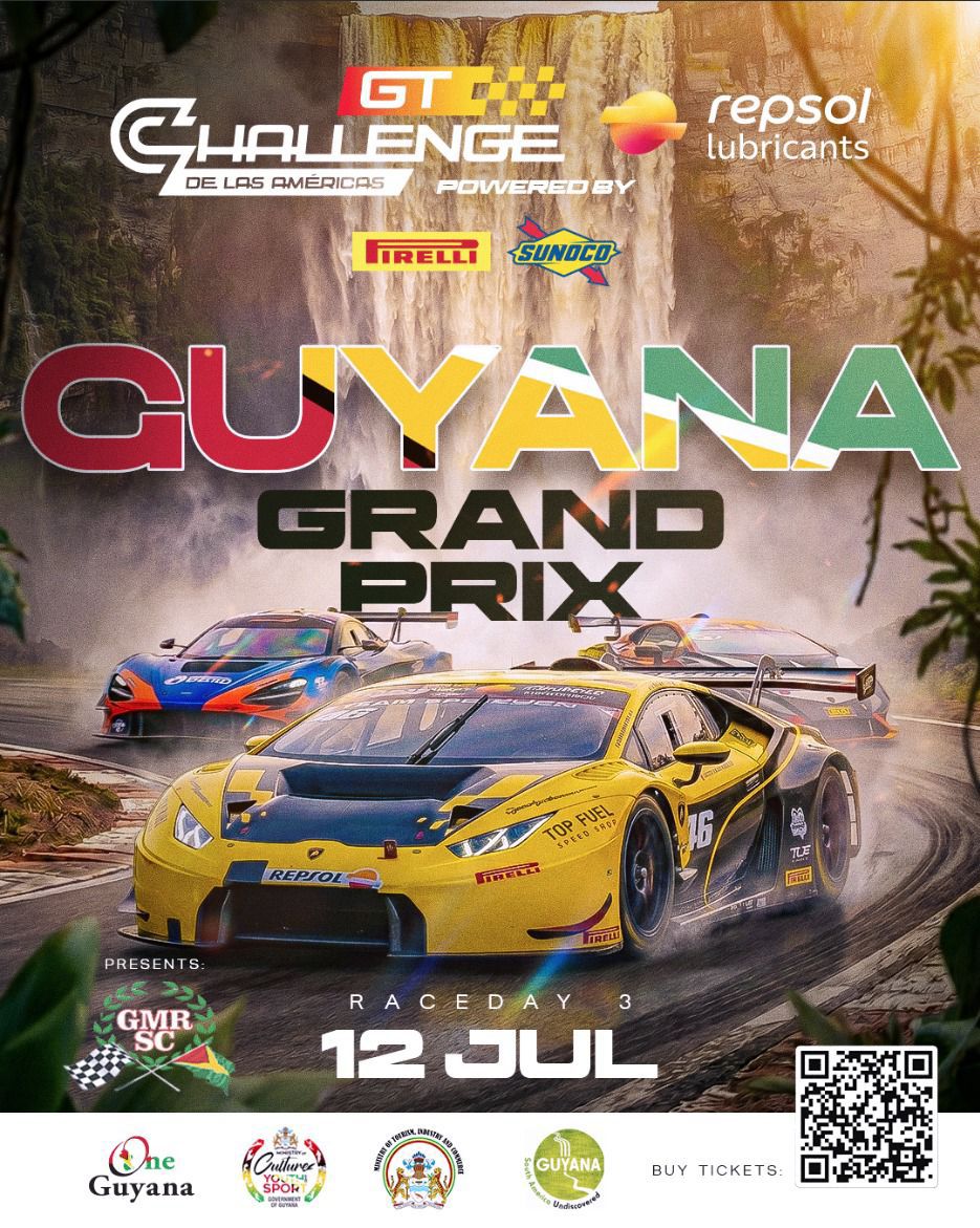 GT Challenge de las Américas tickets now available as GMR&SC prepares for historic motorsport event in Guyana