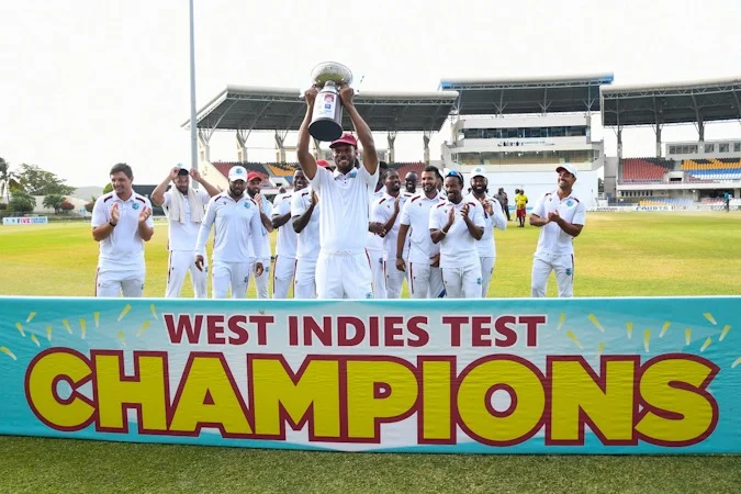 West Indies secure 1st Test Series win against Sri Lanka in 23 years – INews Guyana West Indies secure 1st Test Series win against Sri Lanka in 23 years – INews Guyana