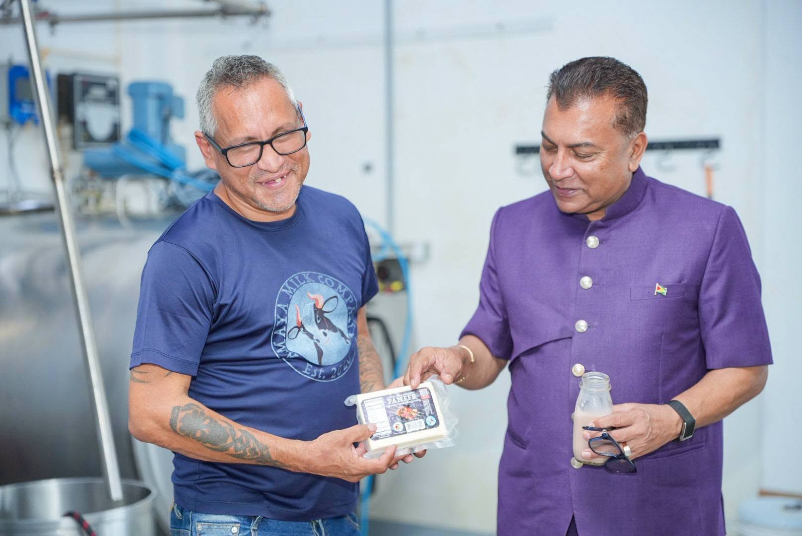 Amaya Milk Company to start producing mozzarella cheese in Guyana - INews Guyana